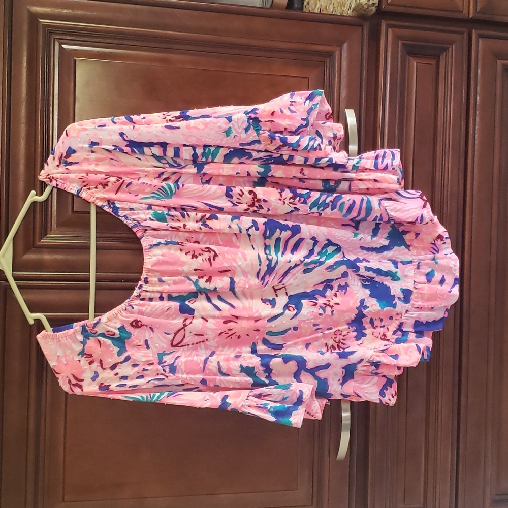 Lily Pulitzer Dressy Shirt - Picture 5 of 6